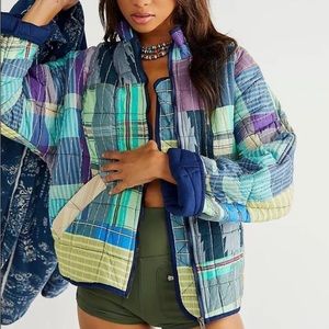NEW Free People Kantha Dolman Bomber Jacket